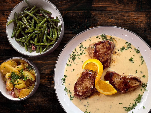 Pork medallions
